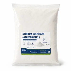 HEETSON Sodium Sulphate Anhydrous Powder (Na₂SO₄) Industrial Grade White Powder Pack for Detergent Manufacturing, Cleaning Formulations and Industrial Applications.